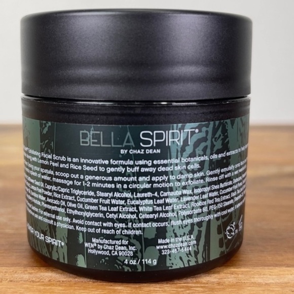 CASE OF 16 Bella Spirit by Chaz Dean Exfoliating Facial Scrub 4oz/ 114g - Picture 3 of 5